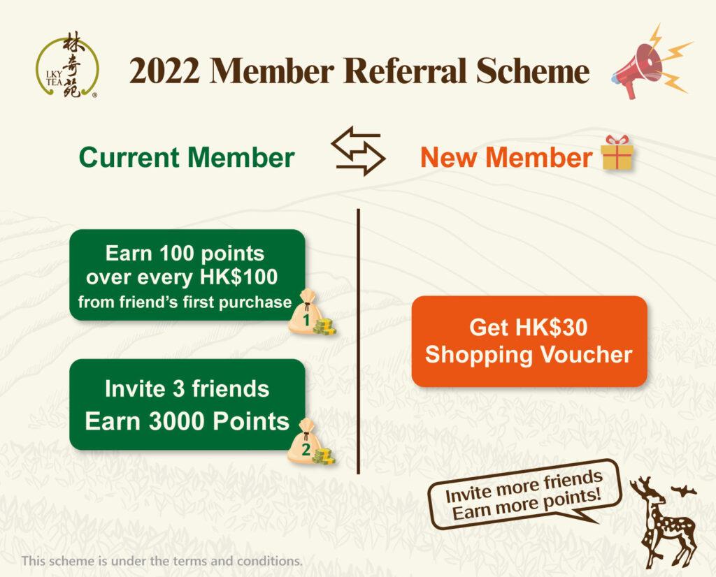 2022 Member Referral Scheme - Lam Kie Yuen Tea